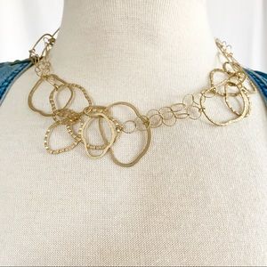Lightweight Gold Chain Link Necklace